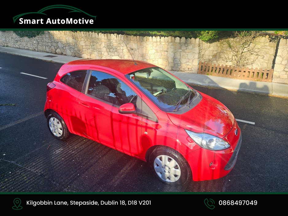 2013 Ford Ka EDGE 69Ps 3Dr 1.2 Petrol * Low Mileage * One Previous Owner * NCT and Taxed to 07.2026 * Fully Serviced and Professionally Valeted *  Cartell Report and Warranty Provided * Excellent Low Mileage Car €4,950