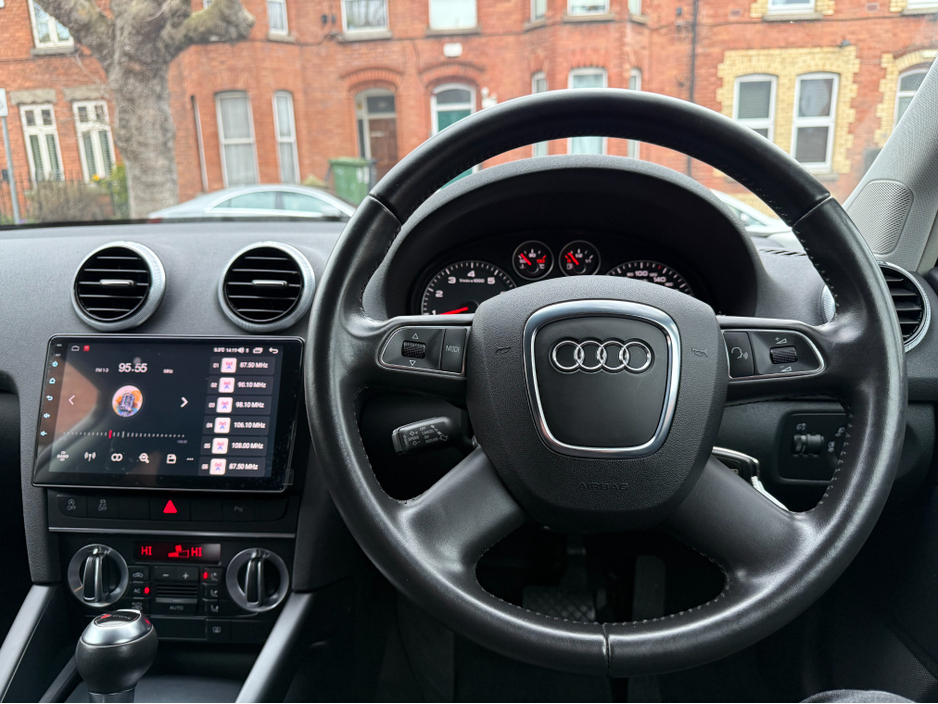 2012 Audi A3 1.4tfsi Automatic, Only 61kms, New Nct 12/2026, Apple Car Play, Android Auto, Reversing Camera, Bluetooth, Sat Nav, Cruise Control, Alloys, A/C, Service & Warranty Included, SIMI Dealer, €10,750