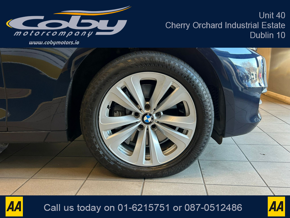 2016 BMW 5 Series D 5N22 4DR AUTO EU6 SE.  NCT, Full Leather, Alloy Wheels, MFSW, Full Electrics, Parking Sensors, Cruise Control, Dual Climate Control, Sat Nav, Heated Seats, Luggage Cover and more. €14,950