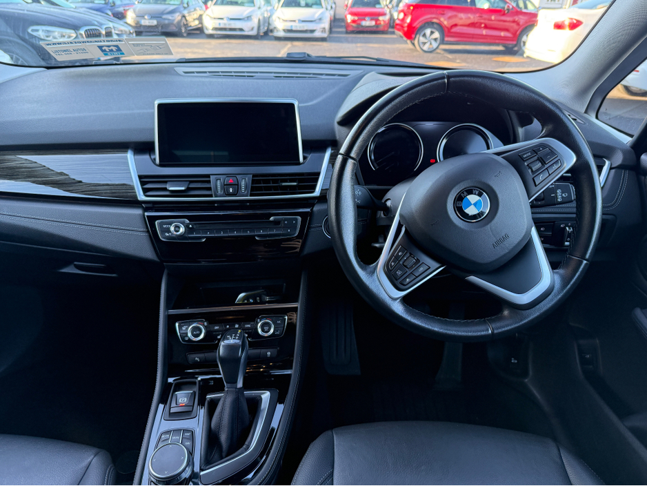 2019 BMW 2 Series 218D LUXURY 2.0 AUTO * SERVICE BOOK PRESENT WITH 8 SERVICE STAMPS, REAR VIEW CAMERA, PARKING SENSORS FRONT & REAR, APPLE CARPLAY//ANDROID AUTO, ADAPTIVE CRUISE CONTROL, 3 STAGE HEATED SEATS * €19,950