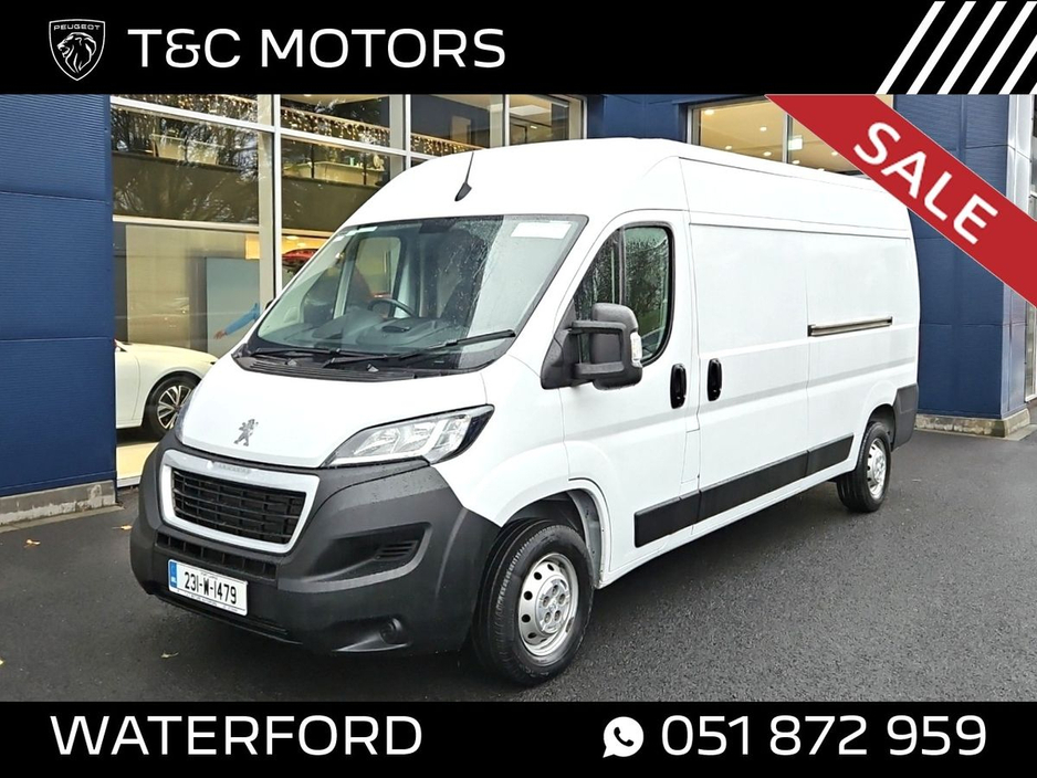 2023 Peugeot Boxer BOXER 335 L3 H2 2.2 Diesel *Price Quoted is Including VAT* €29,995