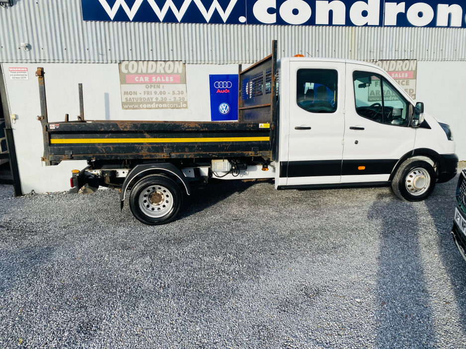 2021 Ford Transit 2.0TDCI 350 DOUBLE CAB 7 SEATER TIPPER  ( 2021 REG ) €31,800