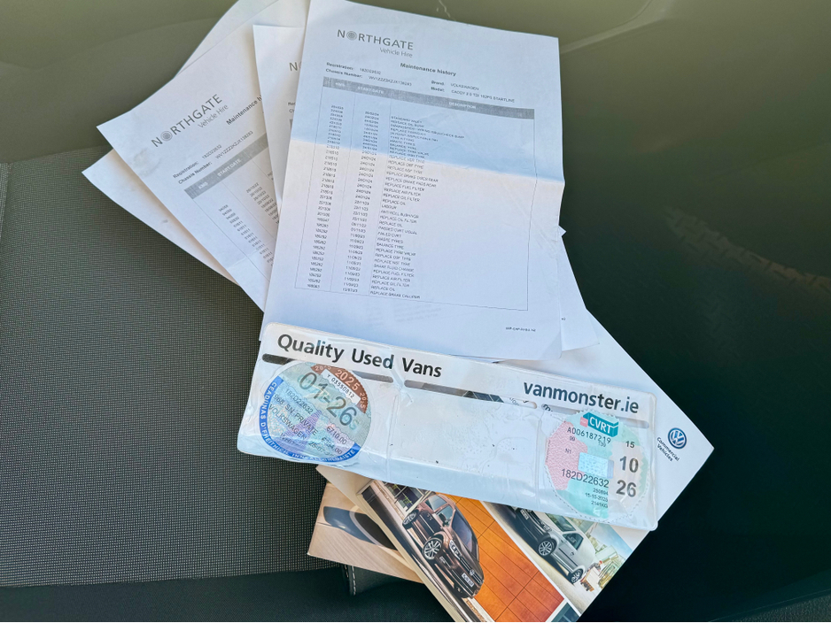 2018 Volkswagen Caddy C20 STARTLINE TDI 5DR €7,995