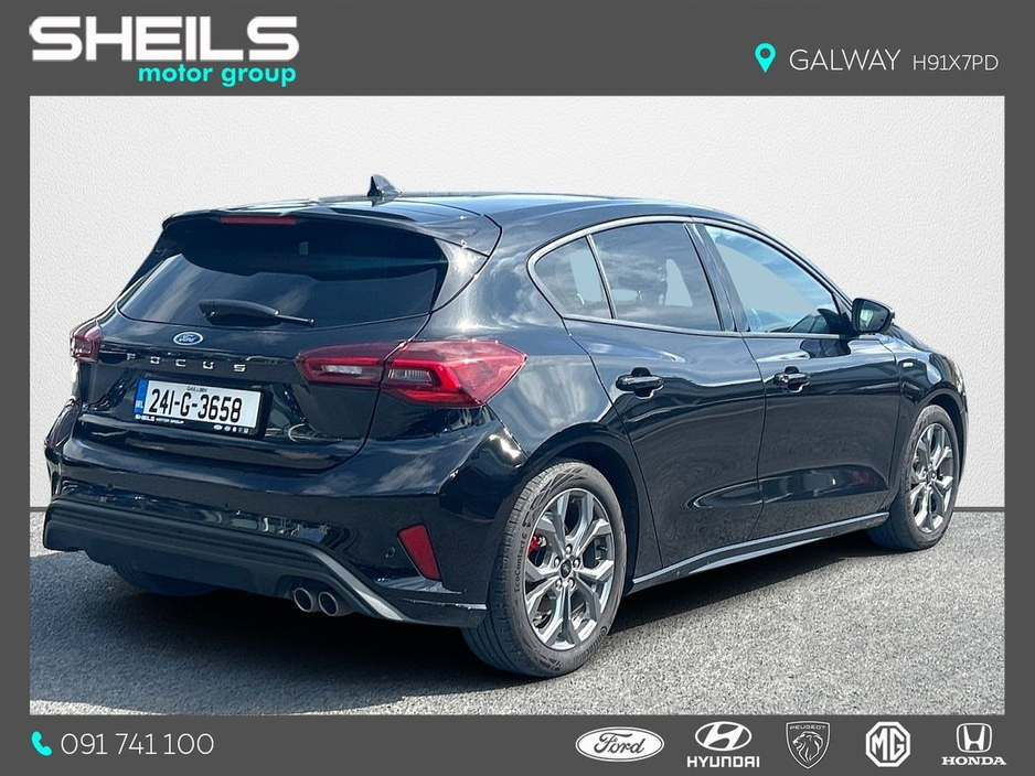 2024 Ford Focus ST-Line 1.0L EcoBoost 125PS mHEV €28,950