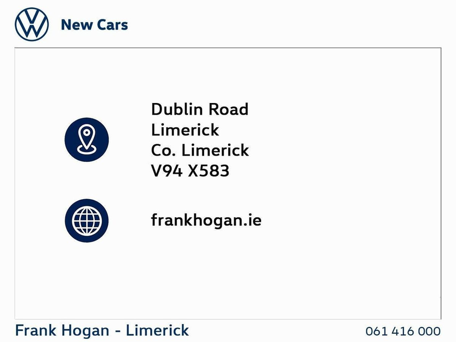 2026 Volkswagen T-Roc 2 SEAT COMMERCIAL - €40,350 - VAT €6,624 = €33,726 - CALL SALES 061-416000 €33,726