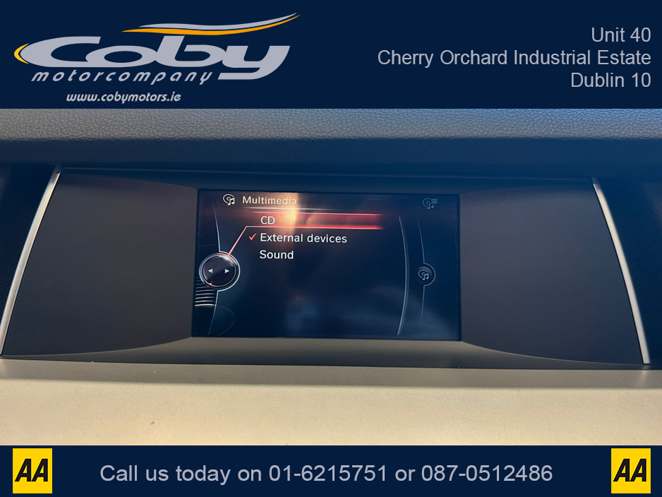 2016 BMW 5 Series D 5N22 4DR AUTO EU6 SE.  NCT, Full Leather, Alloy Wheels, MFSW, Full Electrics, Parking Sensors, Cruise Control, Dual Climate Control, Sat Nav, Heated Seats, Luggage Cover and more. €14,950