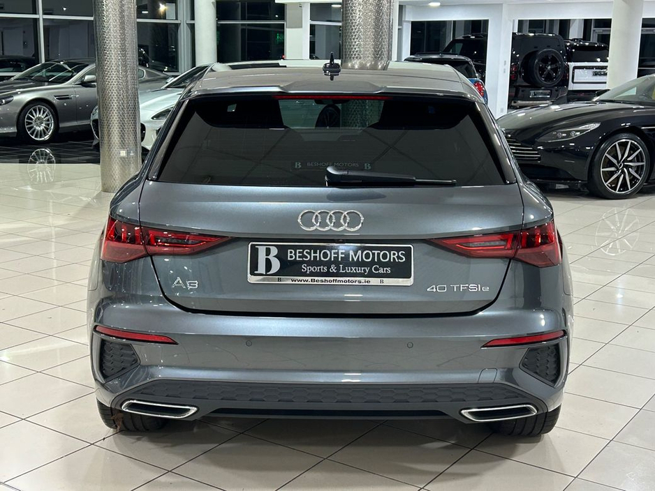 2024 Audi A3 40 TFSIe S-LINE SPORTBACK=LOW MILES//HUGE SPEC=NAPPA LEATHER//FULL AUDI SERVICE HISTORY=241 REG=ONLY €150 ANNUAL ROAD TAX//TAILORED FINANCE PACKAGES A €36,995