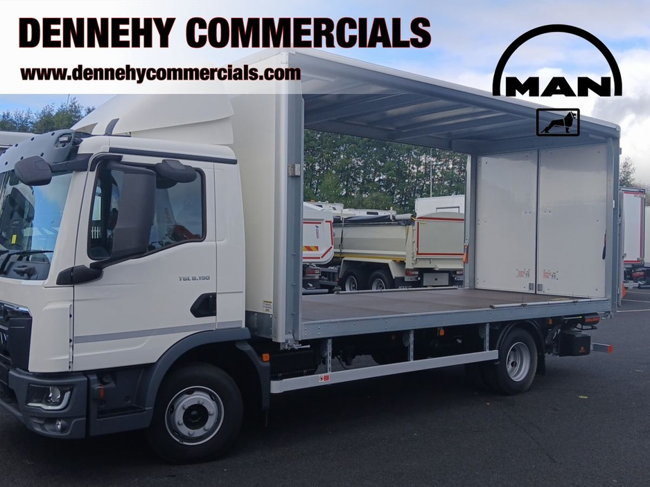 2025 MAN TGL MAN TGL 8.190 Curtain Body
