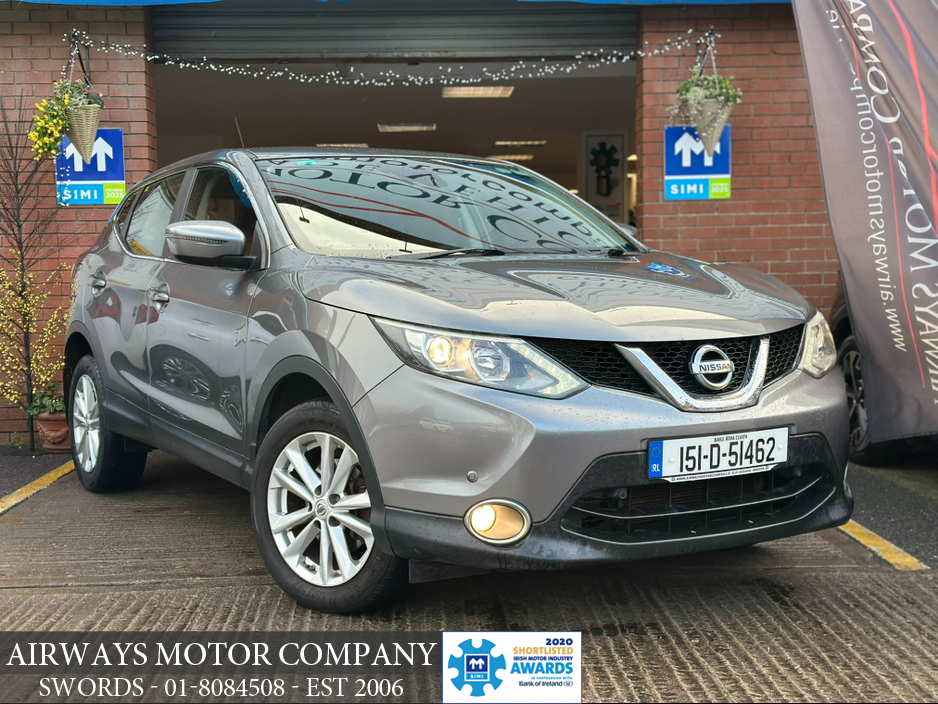 2015 Nissan Qashqai 1.2 DIG-T - FRESH NCT €10,850