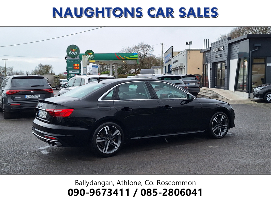 2023 Audi A4 30 2.0 TDI 136BHP S-TRONIC SE AUTO *High Spec/Full Black Leather/Heated Seats/Camera & Sensors €36,950