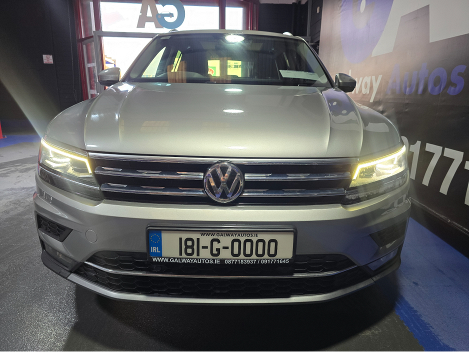 2018 Volkswagen Tiguan HIGH LINE-AUTOMATIC-4 MOTION-LOW MILEGE €23,450