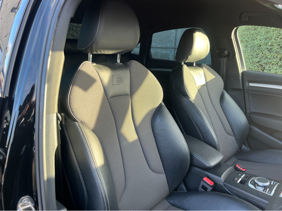 2018 Audi A3 S-LINE SALOON AUTOMATIC 1.4 PETROL //HIGH SPEC//LOW MILES//HALF LEATHER HEATED SEATS//ADAPTIVE CRUISE CONTROL//KEYLESS ENTRY// €22,950