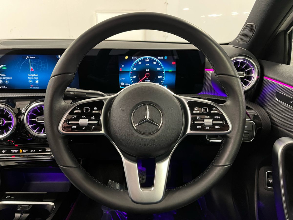 2021 Mercedes-Benz A Class 180 Progressive Saloon - 17 Inch Alloys - Reversing Camera - Panoramic Sunroof - Ambient Lighting - Sat Nav - Climate Control - Heated Seats - Auto Lights/Wipers €29,950