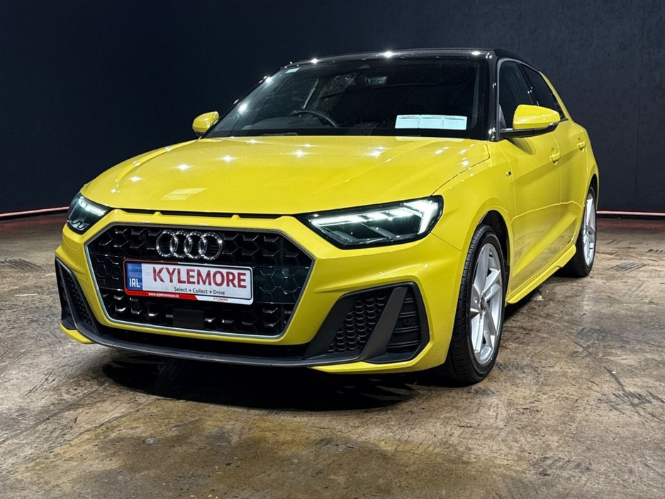 2022 Audi A1 S-LINE - YELLOW/BLACK TWO TONE - PADDLE SHIFT - CRUISE CONTROL - HEATED SEAT - DIGITAL DASH - REVERSE CAMERA €25,950