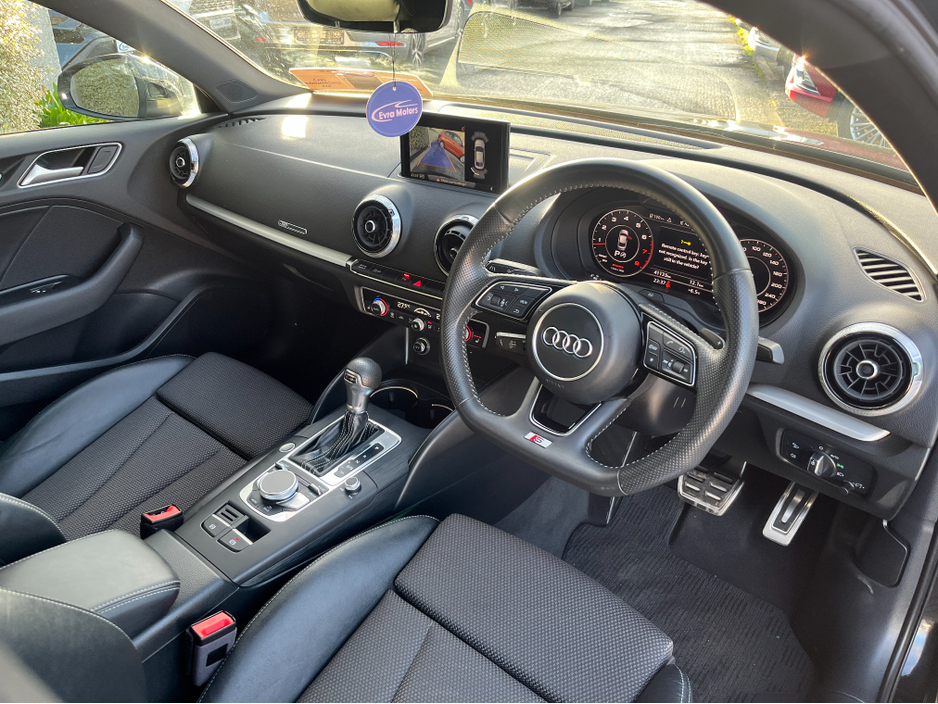 2018 Audi A3 S-LINE SALOON AUTOMATIC 1.4 PETROL //HIGH SPEC//LOW MILES//HALF LEATHER HEATED SEATS//ADAPTIVE CRUISE CONTROL//KEYLESS ENTRY// €22,950