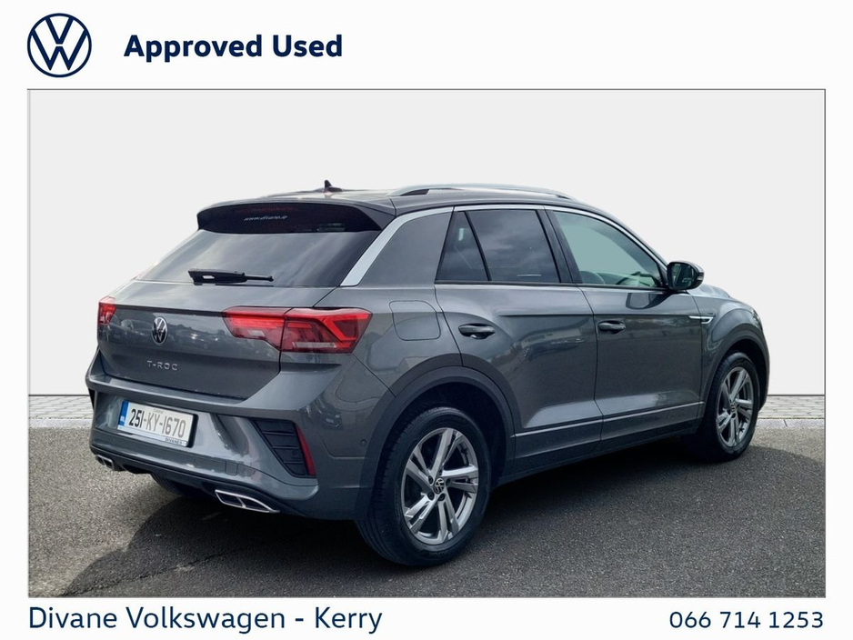 2025 Volkswagen T-Roc R-LINE 75 2.0 TDI 116 BHP €37,950