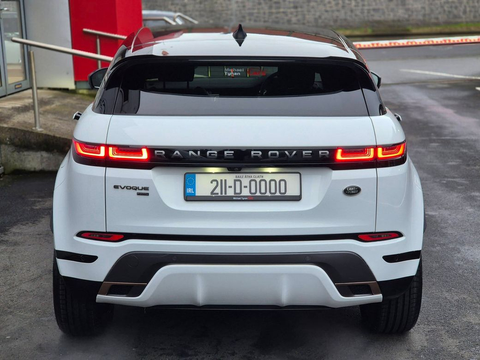 2021 Land Rover Range Rover Evoque R-Dynamic S P300e 1.5 Petrol Plug-In Hybrid Auto, 20'' Alloys, Black Leather Seats - Trade in Price €36, 777. €35,777