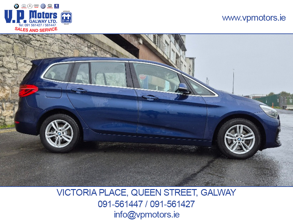2019 BMW 2 Series Gran Tourer LUXURY EDITION, HUGH SPEC, AUTO, 1 OWNER. €22,850