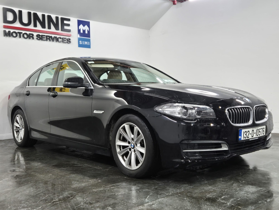 2013 BMW 5 Series **5 SERIES SE 4DR AUTO**SAT NAV**FULL CREAM LEATHER**HEATED SEATS**PARKING SENSORS**NCT**3 MONTH WARRANTY** €8,949