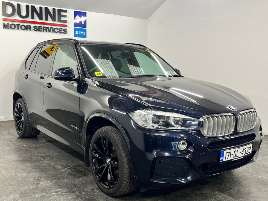 2017 BMW X5 **M SPORT**X DRIVE**40E HYBRID**AUTO*BLACK ALLOY*SAT NAV*GREAT SPEC*TWO KEYS*NCT*12 MONTH WARRANTY*FINANCE AVAILABLE €28,949
