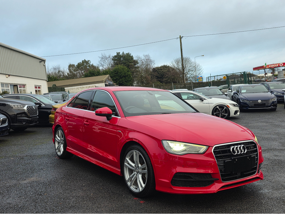 2015 Audi A3 Saloon 1.4 TSI S-LINE EDITION   REVERSING CAMERA / PARKING SENSORS - DRIVE MODE - LOW TAX BAND €16,450