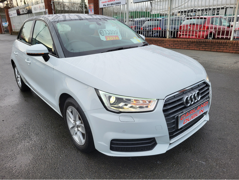 2016 Audi A1 (2yr warranty) 990cc S-Tronic Auto 93169 €13,999