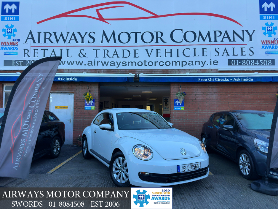 2015 Volkswagen Beetle 1.2 TSI MANUAL BLUEMOTION - LOW KMS €11,250