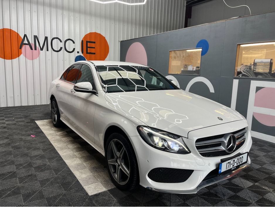 2017 Mercedes-Benz C Class €21950! 2017 MERCEDES-BENZ C220D AV AMG LINE 2.2 AUTOMATIC / CRUISE CONTROL / REVERSE CAMERA / PADDLE SHIFTERS / ELECTRIC MEMORY & HEATD SEATS €21,950