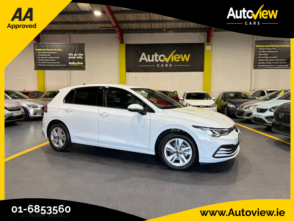 2021 Volkswagen Golf MK 8 New Model 1.0 Self Charging Mild Hybrid, AA APPROVED // FINANCE & NATIONWIDE DELIVERY AVAILABLE // SIMI DEALER €23,995