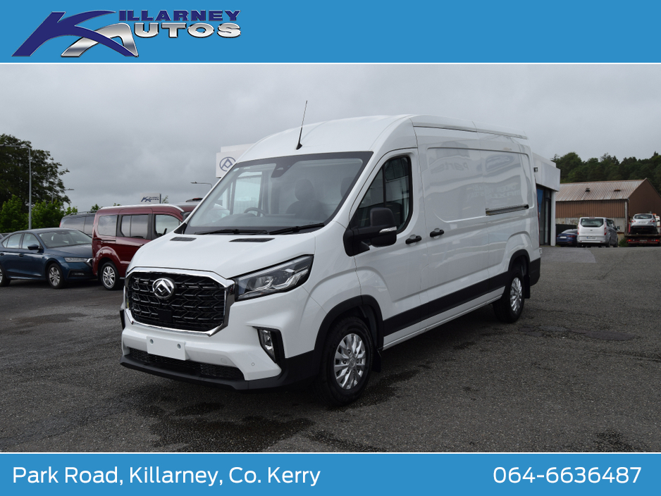 2025 Maxus Deliver 9 LWB Med Roof FWD LUX 2.0TDCi 150BHP Price plus 23% vat €32,567