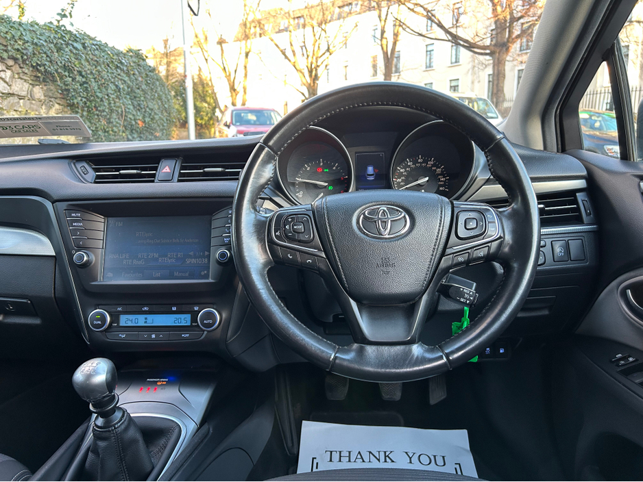 2016 Toyota Avensis 2.0 D-4D OVERMOUNT ED. PLUS 141BHP BUSINESS EDITION €8,495