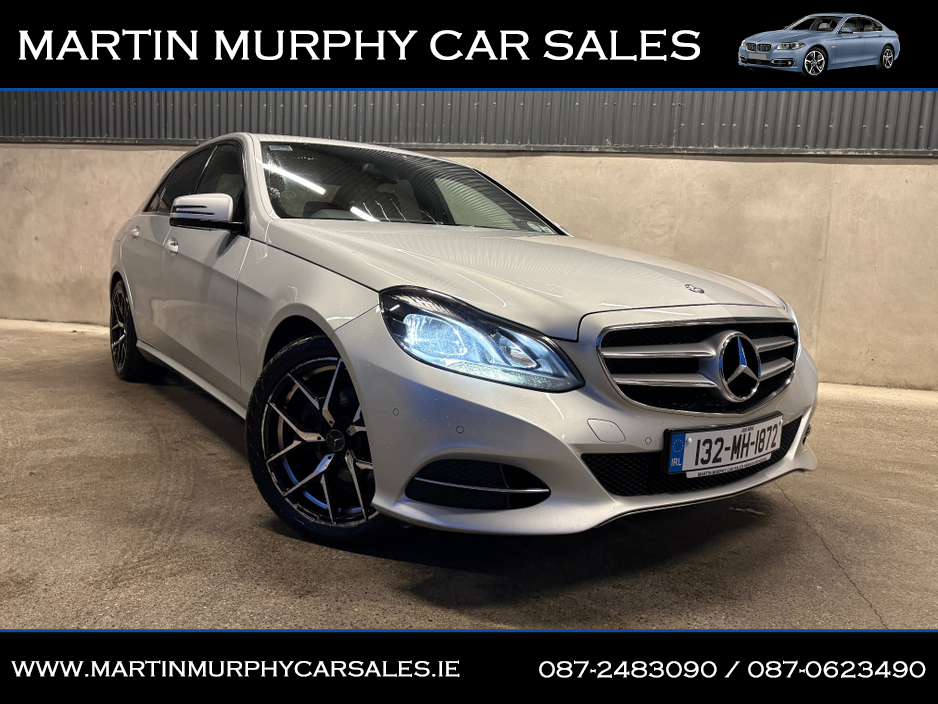 2013 Mercedes-Benz E Class E220 2.1 DIESEL 170 BHP AUTO €8,950