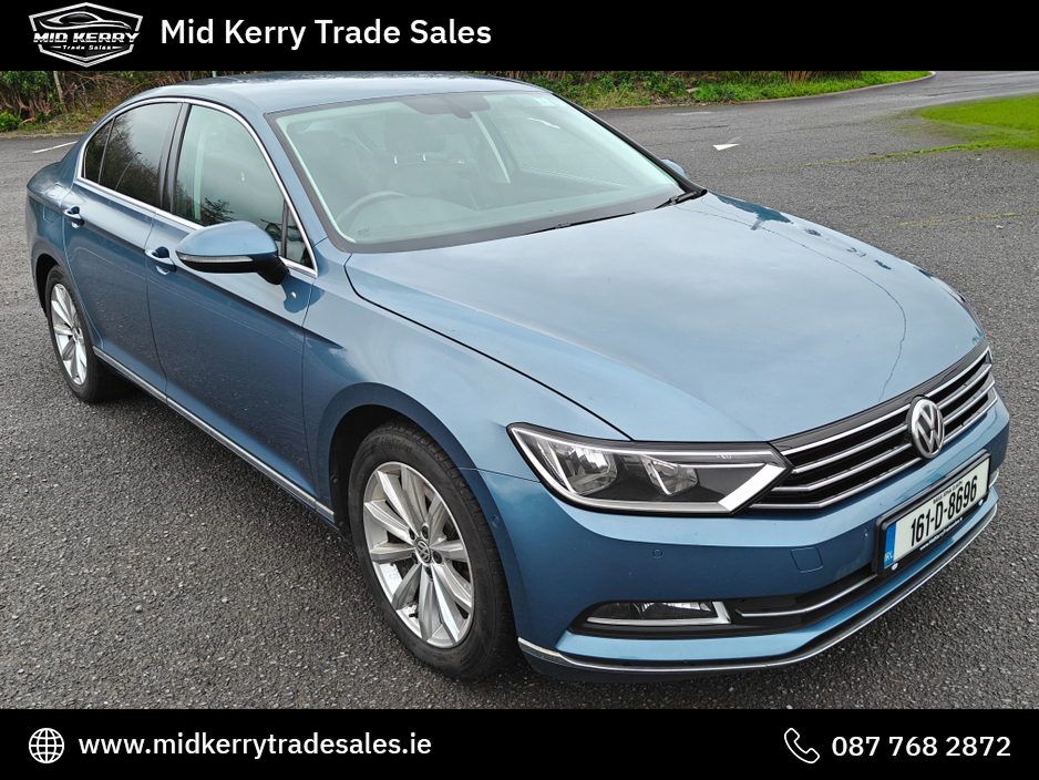 2016 Volkswagen Passat HIGHLINE 1.6 TDI MANUAL 6SPEED FWD 120HP 4DR €10,450