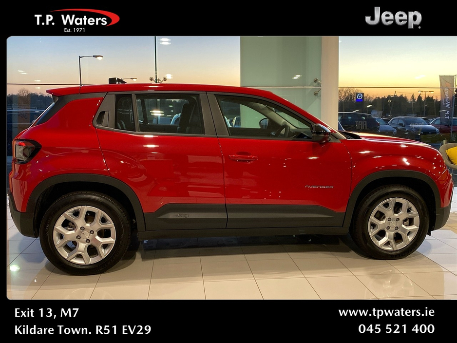 2025 Jeep Avenger FULL ELECTRIC - ALTITUDE - ZERO MILEAGE €30,950