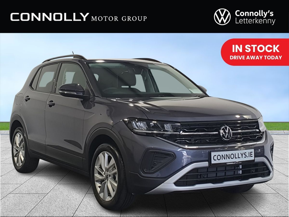 2026 Volkswagen T-Cross Edition 75, 1.0TSI 95HP manual From €287pm* €35,675