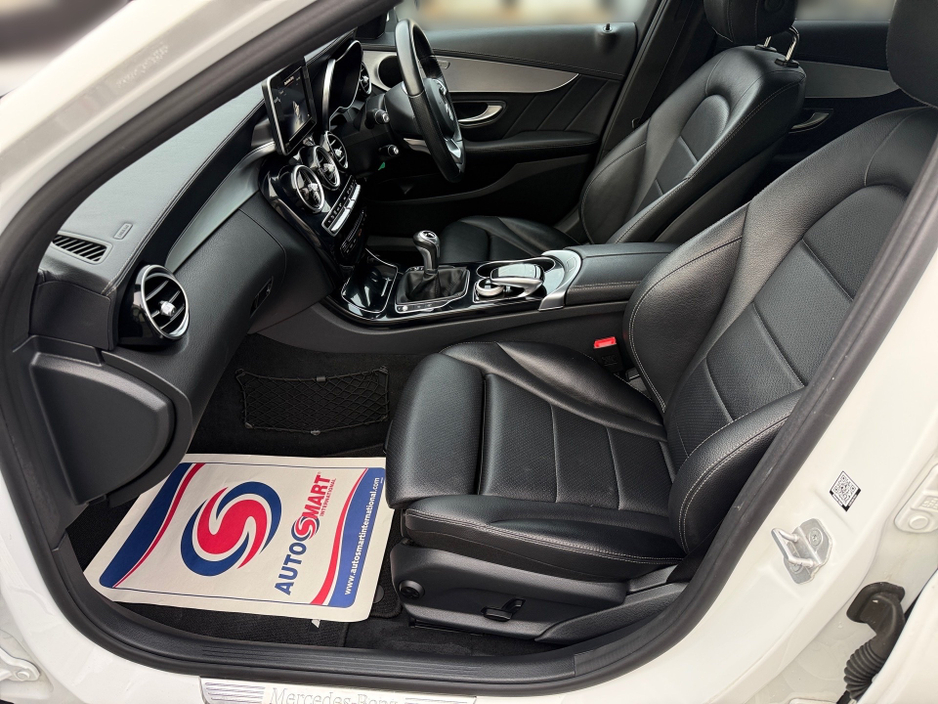 2015 Mercedes-Benz C Class C200 D AMG LINE 136 BHP **FULL LEATHER**REVERSE CAMERA**XENON LIGHTS**AS NEW**FSH** €17,950