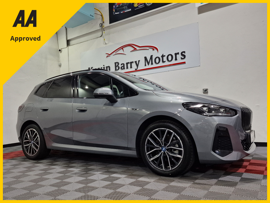 2023 BMW 2 Series Active Tourer 225E M SPORT X-DRIVE AUTOMATIC **ONE OWNER / APPLE CARPLAY / CRUISE CONTROL / COMFORT ACCESS / HALF LEATHER & ALCANTARA / HEATED FRONT SEATS / SAT NAV / REVERSE CAMERA / WIRELESS PHONE CHARGING** €35,900