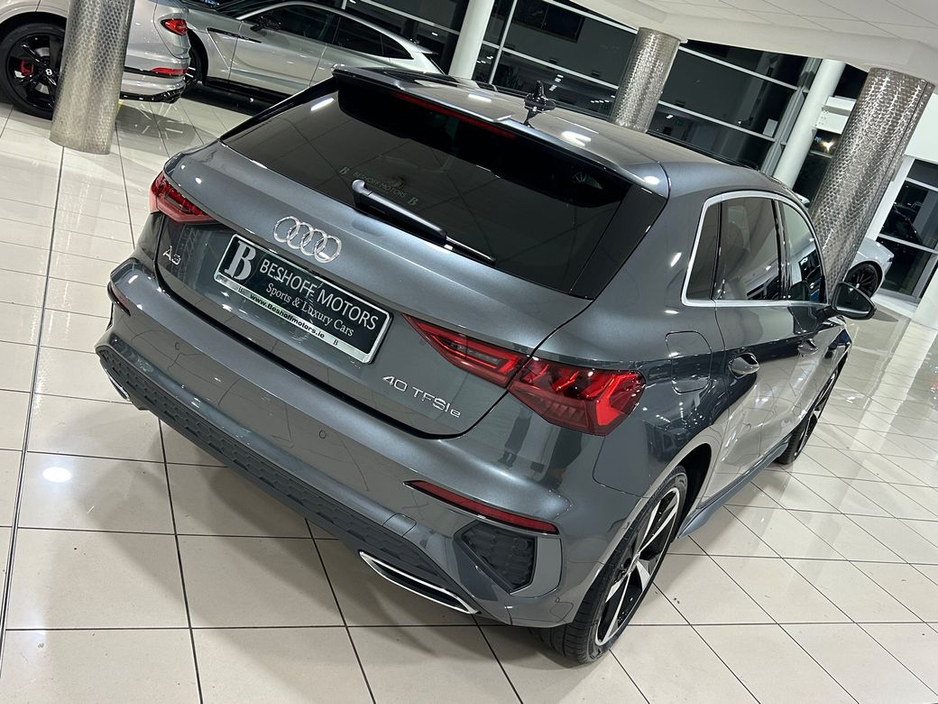 2024 Audi A3 40 TFSIe S-LINE SPORTBACK=LOW MILES//HUGE SPEC=NAPPA LEATHER//FULL AUDI SERVICE HISTORY=241 REG=ONLY €150 ANNUAL ROAD TAX//TAILORED FINANCE PACKAGES A €36,995