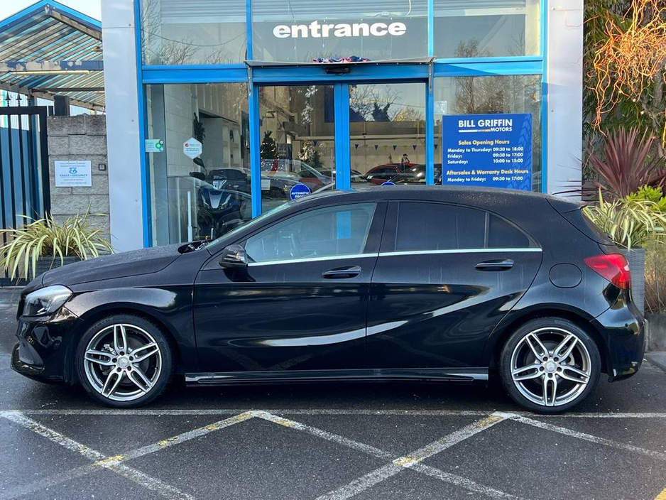 2016 Mercedes-Benz A Class A180 AMG-LINE 1.6 AUTO // FULL SERVICE HISTORY // VERY LOW MILEAGE // LEATHER/ALCANTARA AMG HEATED SEATS €18,900