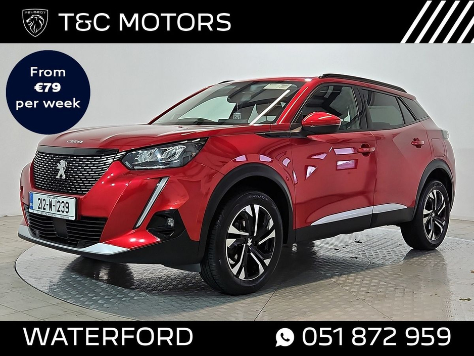 2021 Peugeot 2008 Allure Model 1.2 Bluetooth Phone Prep with Apple Carplay and Android Auto €20,995