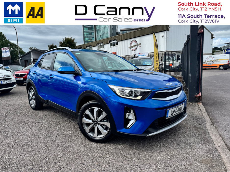 2025 Kia Stonic 1.0 K2 Petrol manual Kia Warranty Till January 2032 €23,995