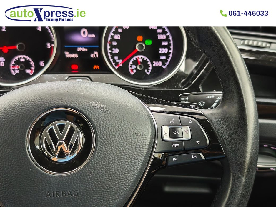 2019 Volkswagen Touran 2.0 TDI HIGH LINE 7 Seater, Automatic, Reversing camera €23,995