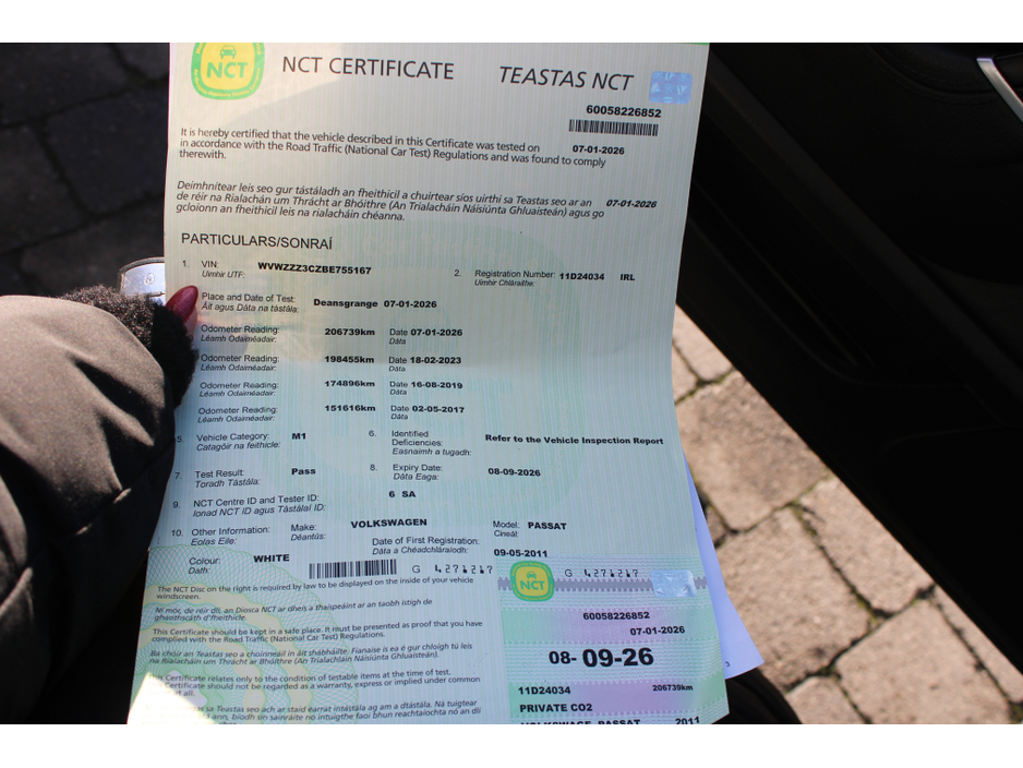 2011 Volkswagen Passat CC CC 2.0 TDI 140HP AUTOMATIC 5 SEAT €4,749