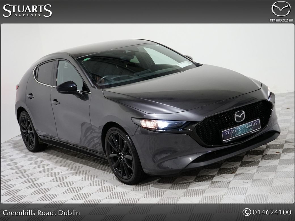 2023 Mazda Mazda3 2.0P 5DR HOMURA*KEYLESS, HEADS UP, NAV, TRAFFIC SIGN RECOGNITION, REAR CAMERA, ADAP CRUISE, LANE DEPARTURE, HEATED SEATS, DUAL CLIMATE, BLIND SPOT DET €29,945