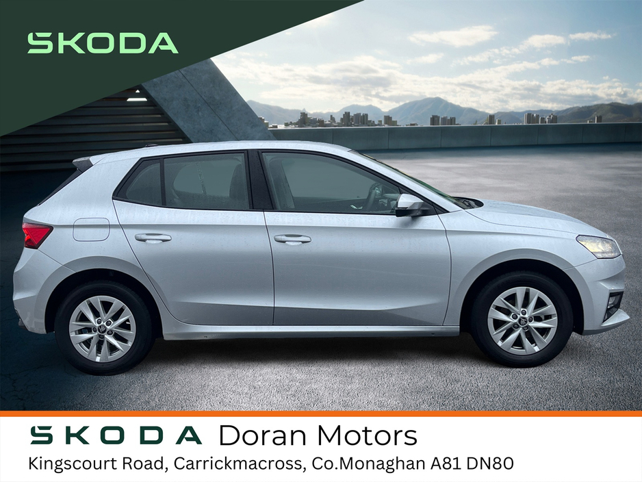 2025 Skoda Fabia SEL 1.0 MPI 80HP 5DR €24,500