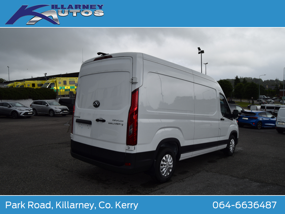 2025 Maxus Deliver 9 LWB Med Roof FWD LUX 2.0TDCi 150BHP Price plus 23% vat €32,567