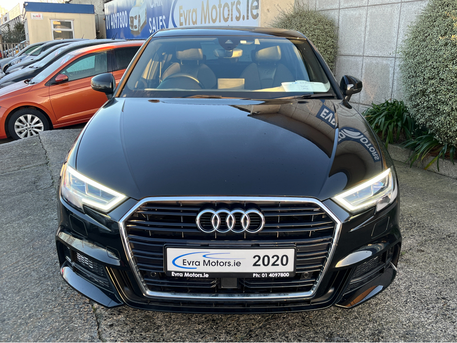 2020 Audi A3 S-LINE HATCHBACK AUTOMATIC 1.4 PETROL //ONLY 5653 MILES//HIGH SPEC//HEATED HALF LEATHER SEATS//KEYLESS ENTRY//REVERSE CAMERA//BLIND SPOT WARNING//CARPLAY// €25,950