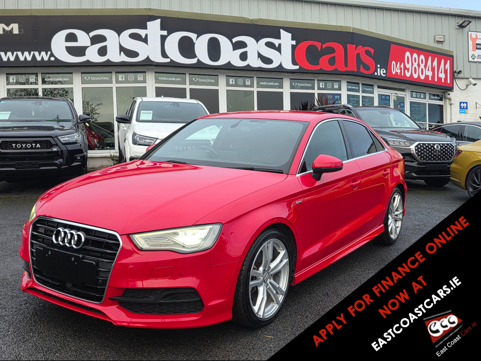 2015 Audi A3 SALOON S-LINE EDITION REVERSING CAMERA / PARKING SENSORS - DRIVE MODE - LOW TAX BAND €16,450