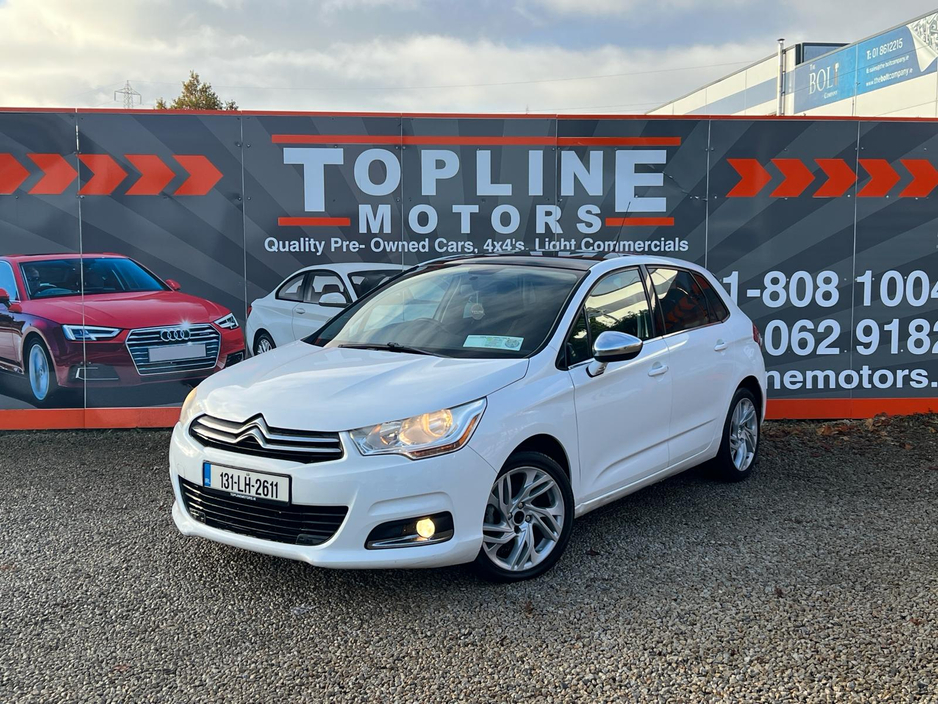 2013 Citroen C4 ==1.6 HDI SELECTION//PAN ROOF//NEW NCT//SERVICED== €4,945