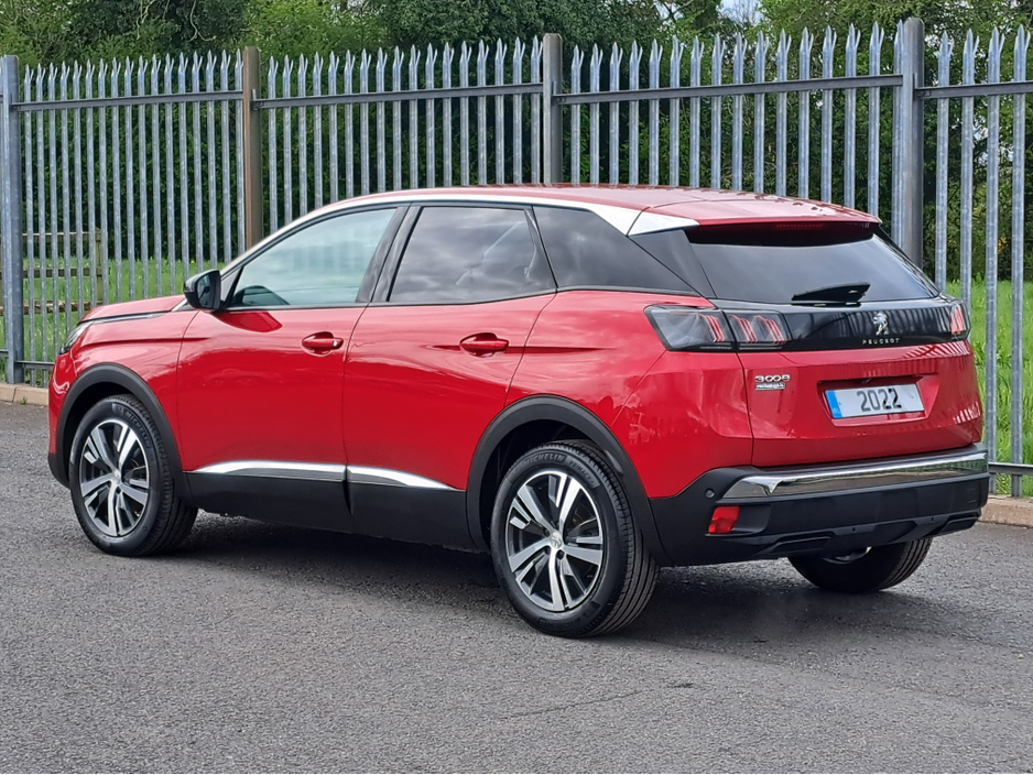 2022 Peugeot 3008 ALLURE 1.5TD 130BHP **8 SPEED AUTOMATIC** €31,500